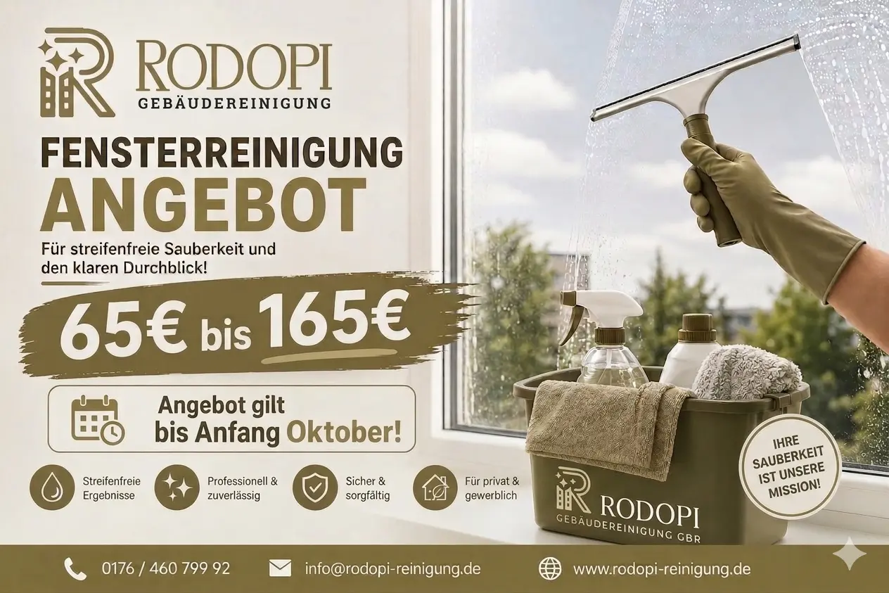 Rodopi Reinigung Angebot