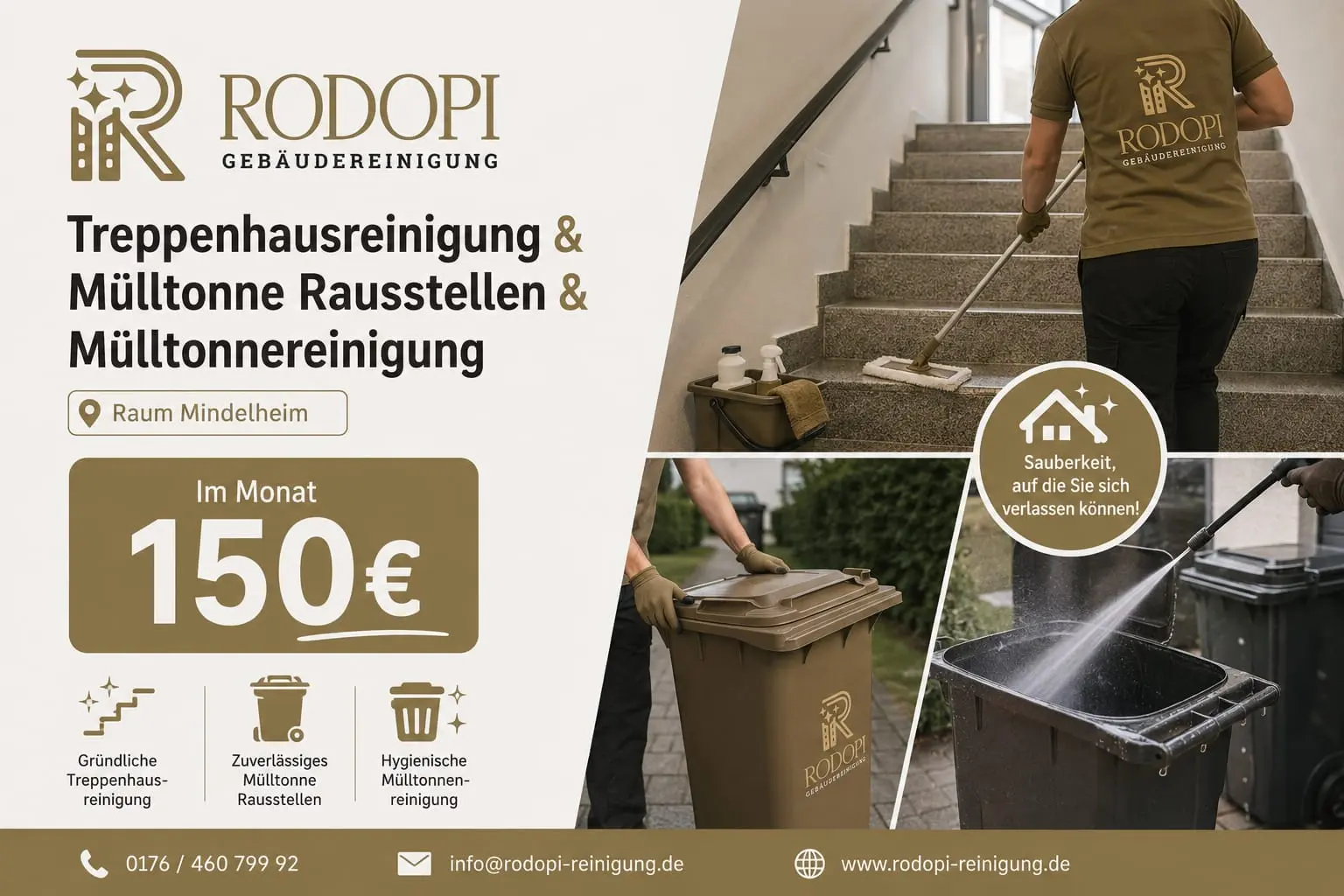 Rodopi Reinigung Angebot